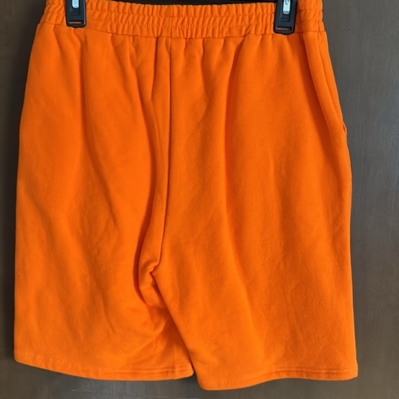 NWT Orange Fleece 2 piece Rebdolls "Look Alike" Insulated Cropped top & Shorts - Picture 14 of 15